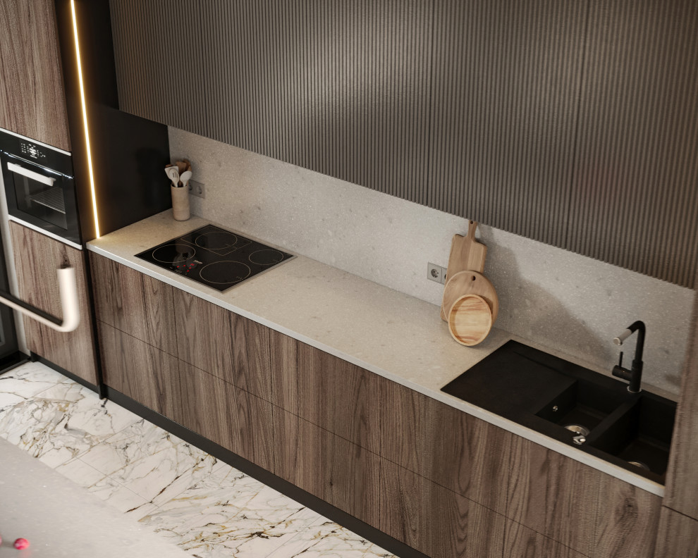 Загородный дом, минималистичный и строгий