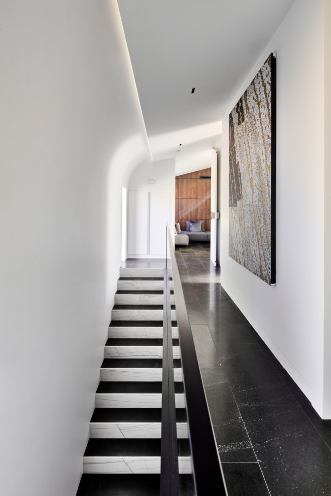 Example of a trendy staircase design in Perth
