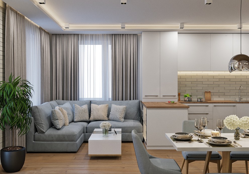 Кухня-гостиная