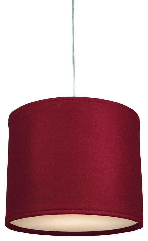 Innermost modern Kobe Pendant Small, Red Wool