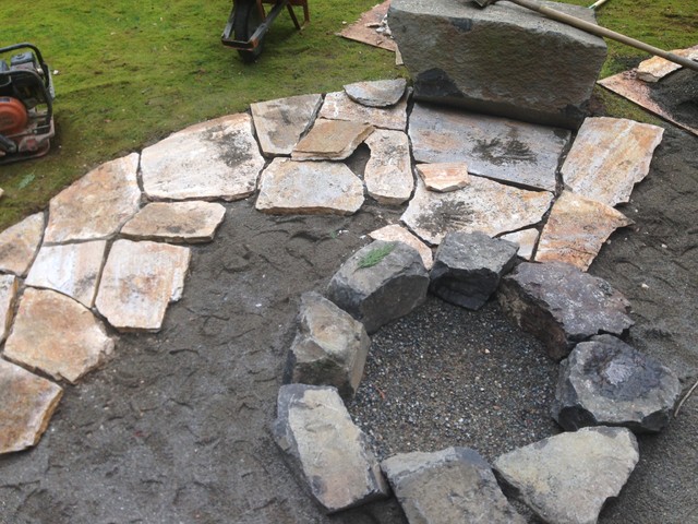Firepit rustic