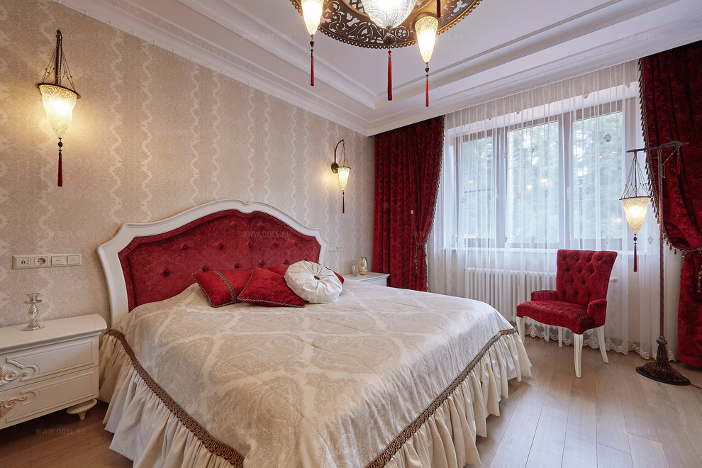 Спальная комната в восточном стиле