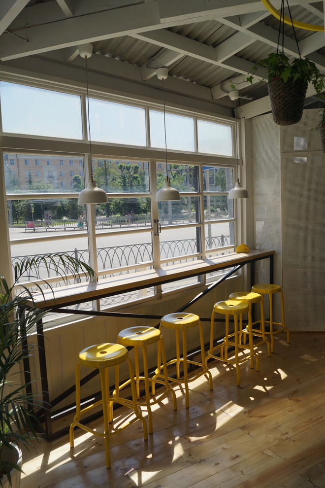 Ремонт помещения под летнее кафе быстрого питания "BANKA"