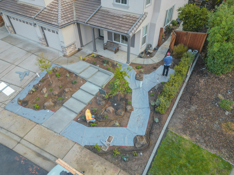 El Dorado Hills front yard remodel
