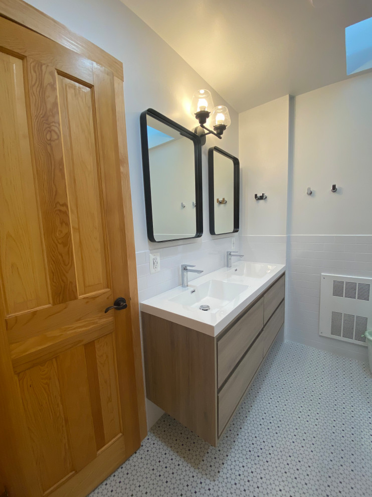 Gut Bathroom Renovation in Larchmont, NY.