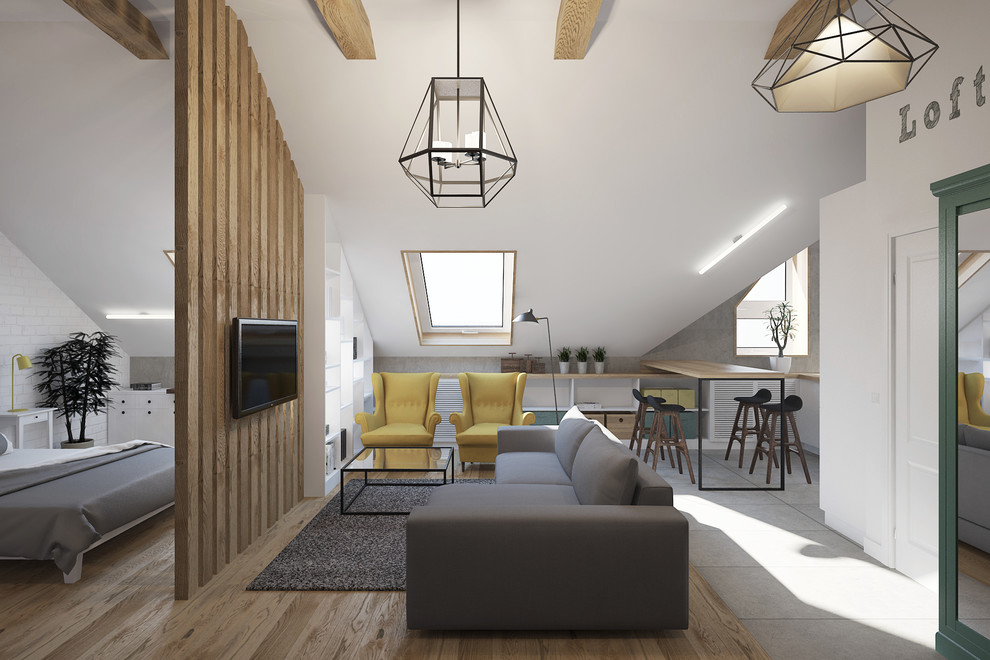 Квартира в лофт-стиле