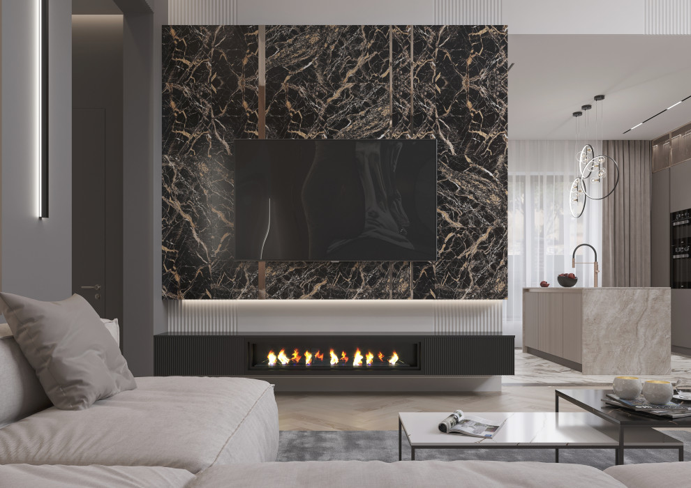 Кухня-гостиная (зона гостиной) 5