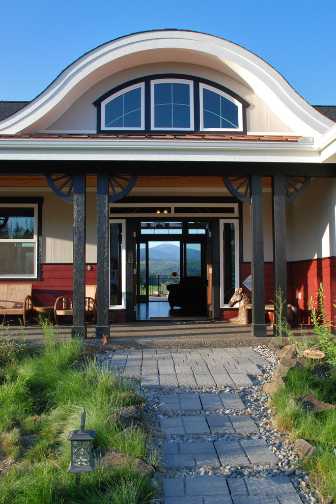 Photo of a traditional verandah in Seattle.