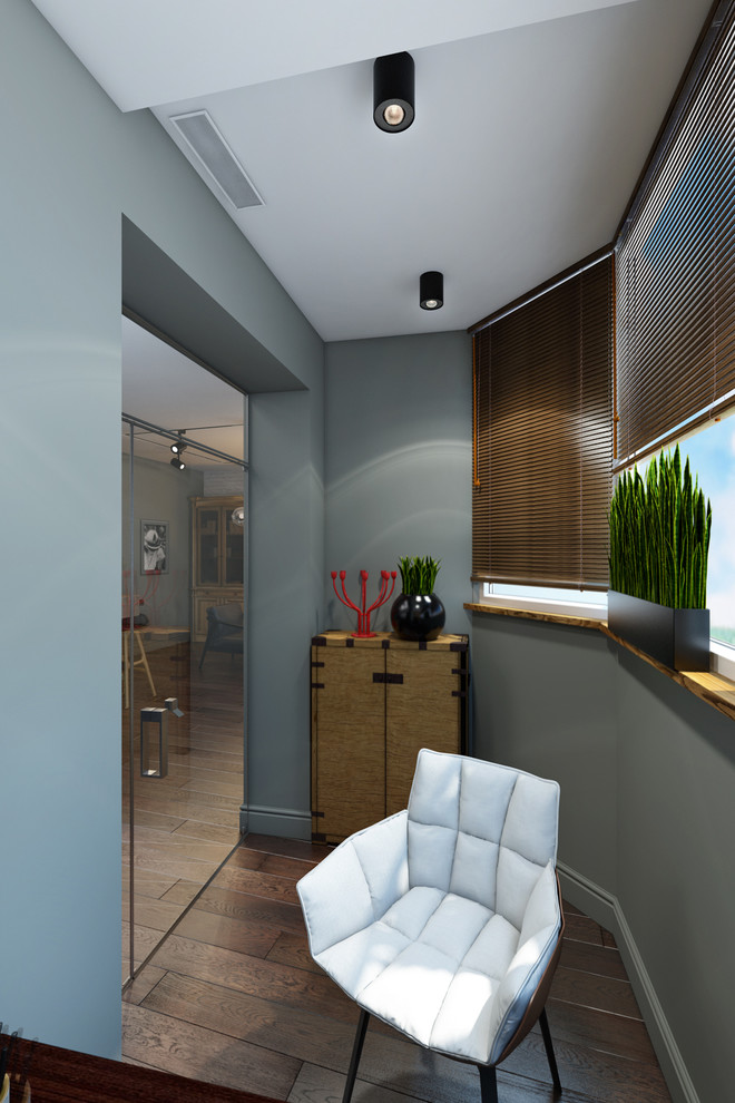 Квартира в современном стиле с элементами лофт-стилистики