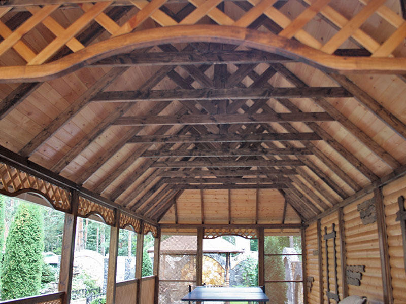 беседки веранды