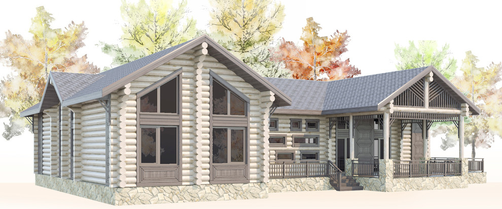 Коттедж на озере Балтым