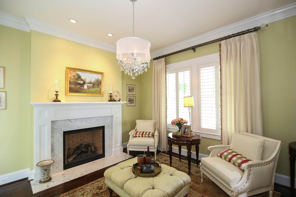 A modern victorian living room