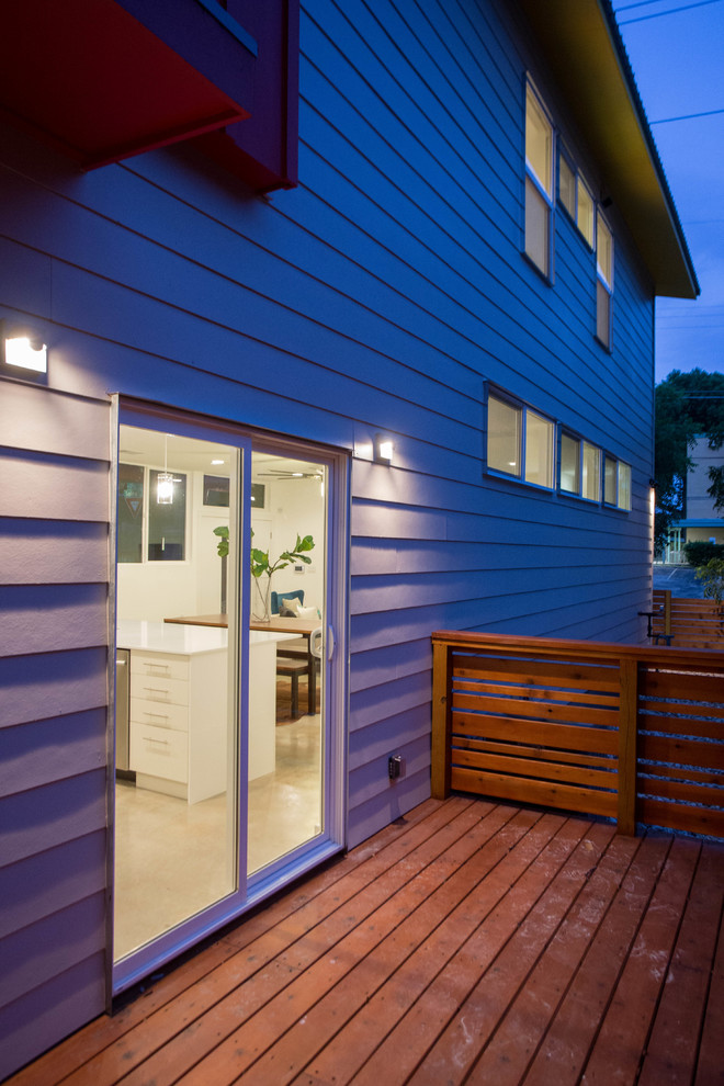 Inspiration for a modern home design remodel in Austin