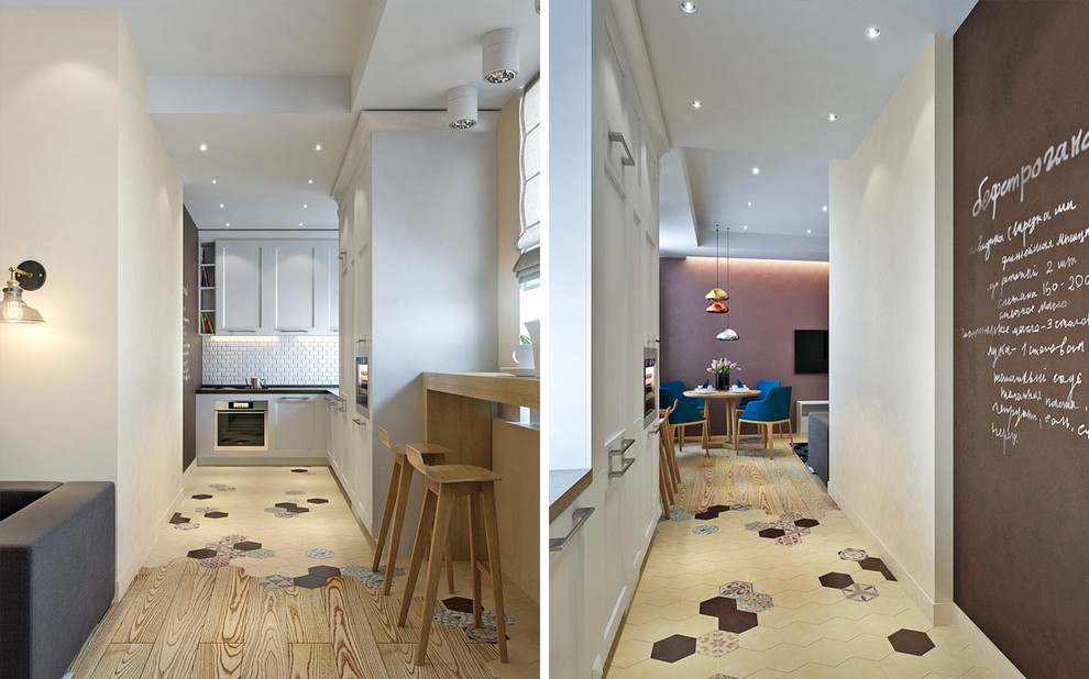 Интерьер квартиры в Petrovsky Apart House