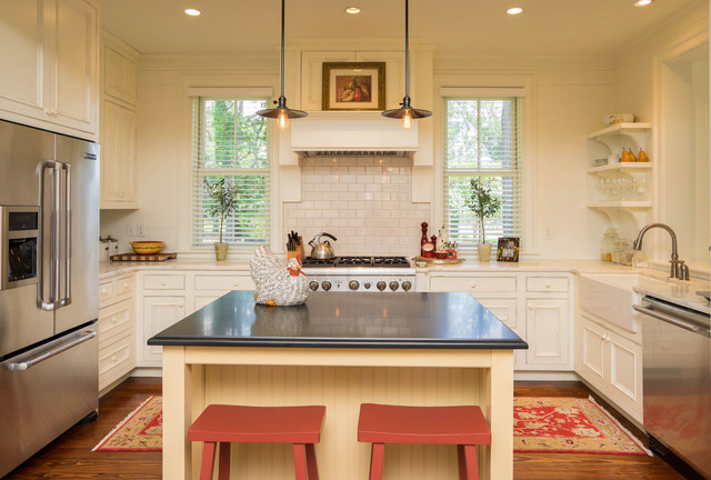 Sugarberry Cottage Addition Farmhouse Kitchen Charleston