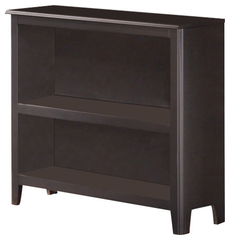 Ashley Carlyle Almost Black Small Bookcase Bookcases By Gwg Outlet