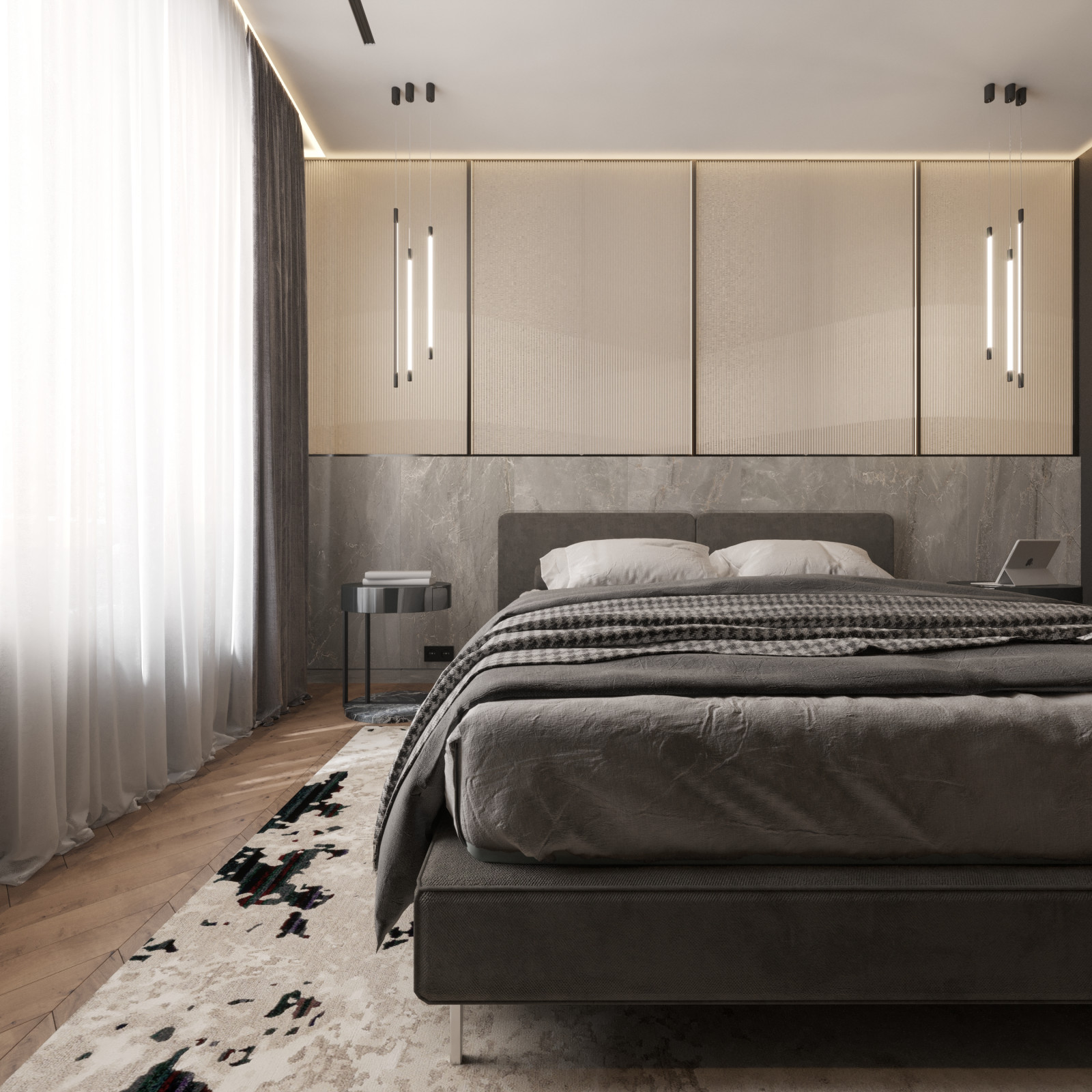 Современная квартира для молодого человека