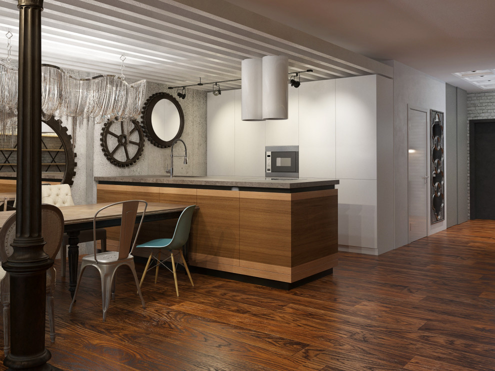 Квартира в стиле лофт