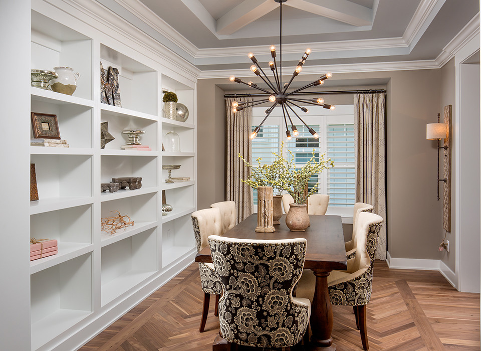 Walnut Herringbone Floors