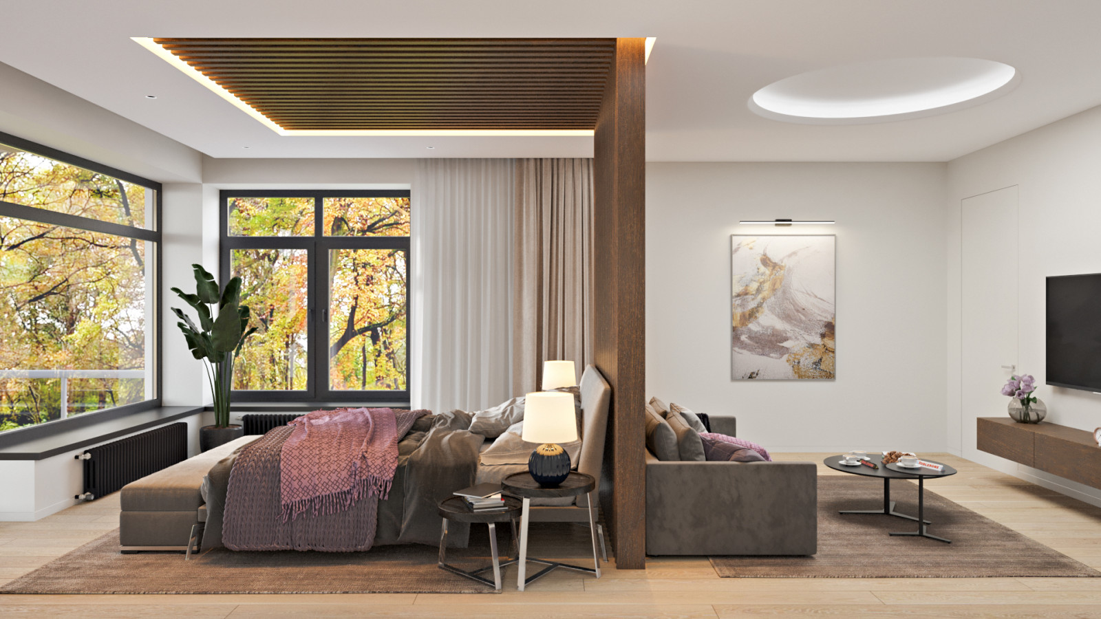 Дизайн интерьера индивидуального жилого дома. КП "Павлово"