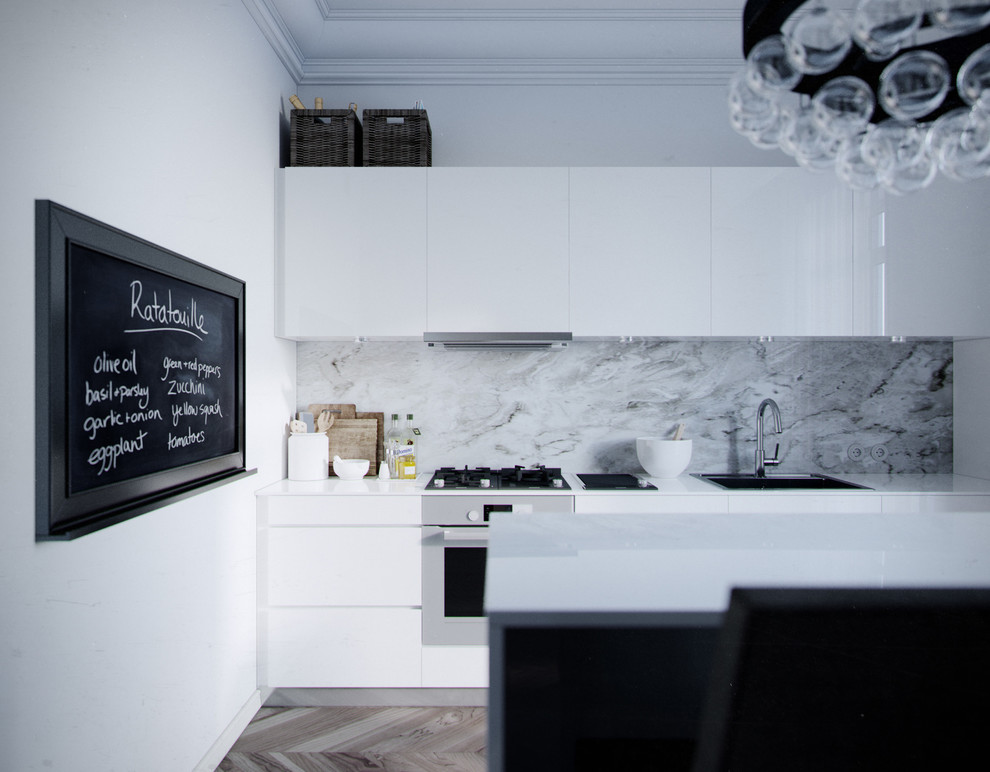 Квартира студия в старом доме г. Киев | Скандинавский стиль