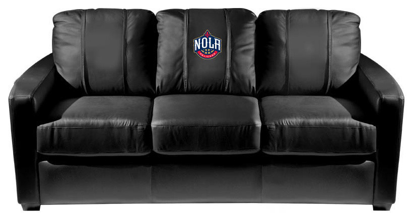 New Orleans Pelicans NOLA Stationary Sofa Commercial Grade Fabric