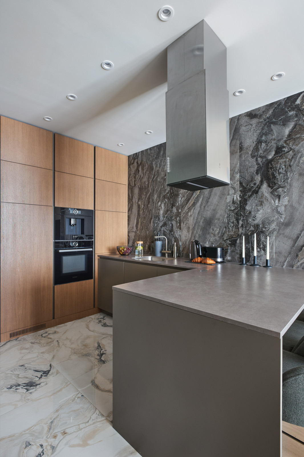 Квартира в Минске с необычной кухней