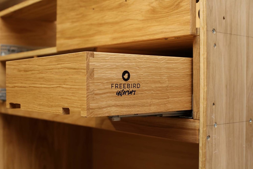 new style Freebird logo printed on cabinet