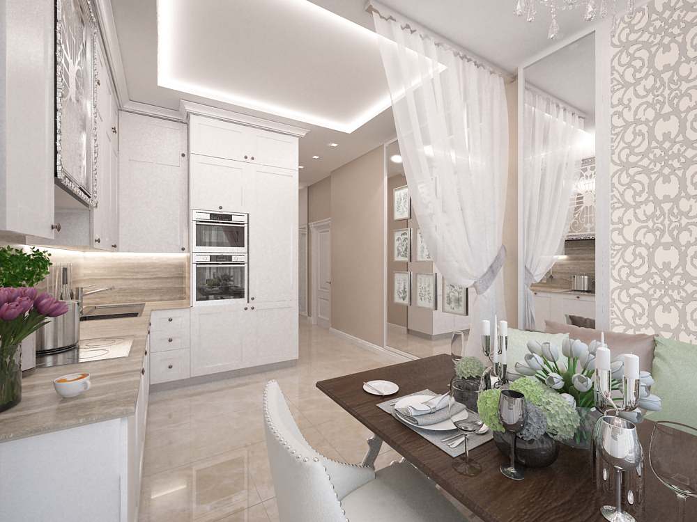 Квартира в ЖК Московский квартал, 55 м2