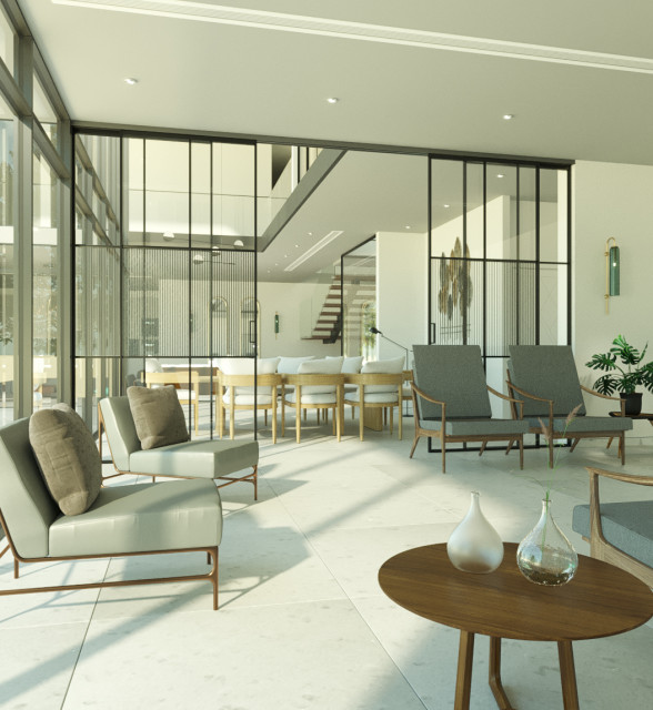 FIA Villa modern-living-room