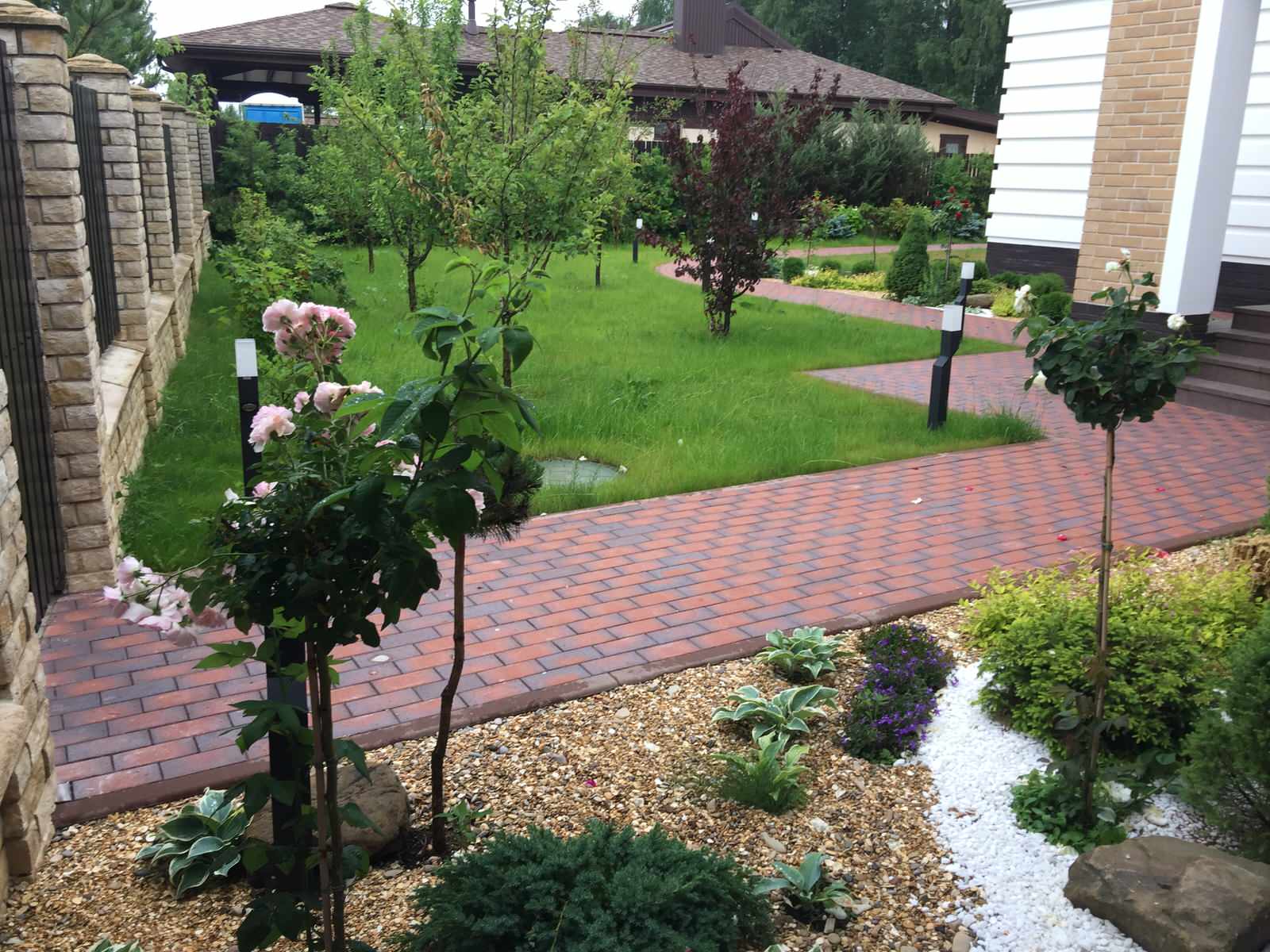 Благоустройство загородного участка