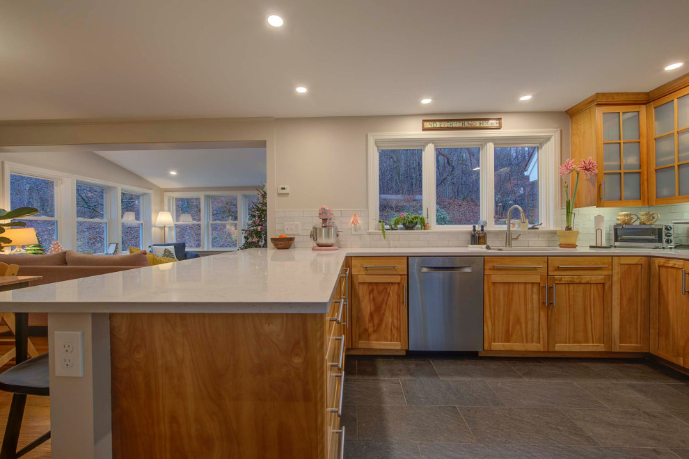 Kitchen and Enclosed Patio - Brattleboro, VT