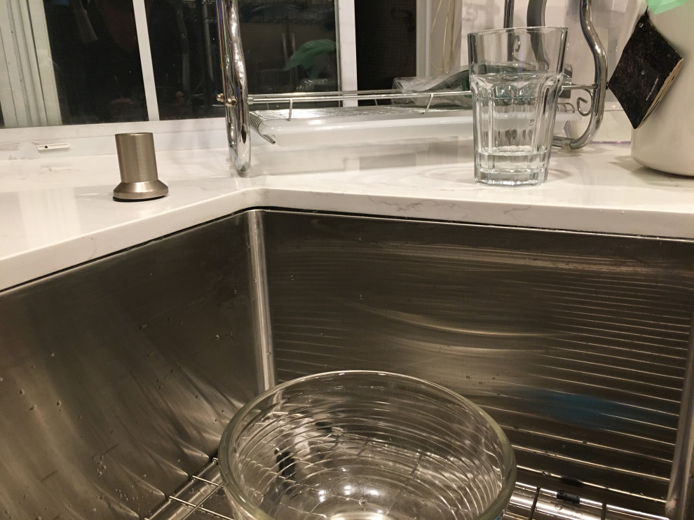 Undermount sink gap, normal?