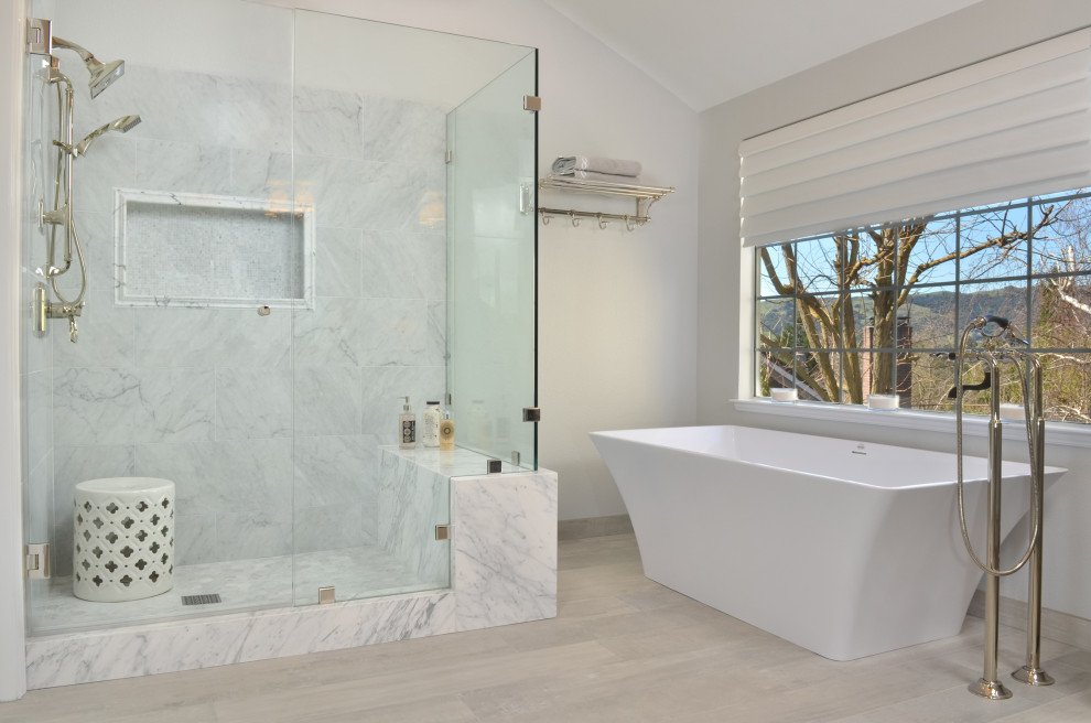 Bathroom - transitional bathroom idea in San Francisco