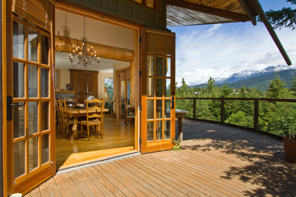 Inspiration for a country deck in Vancouver.