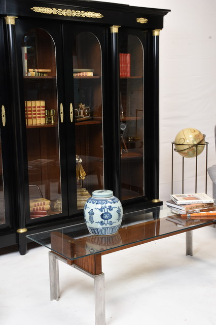 Eclectic Reading Room retro-dagligstue