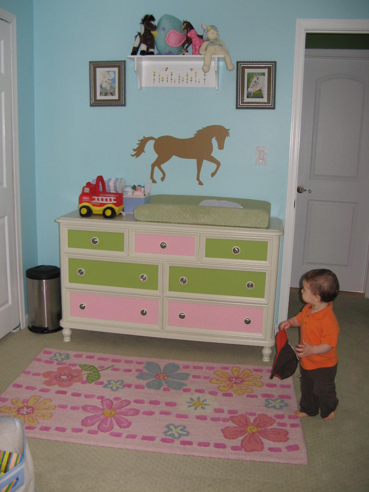 Photo of a contemporary kids' room in Detroit.