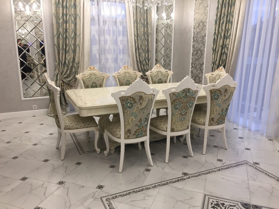 Выполненный заказ. Частный дом, мебель в стиле классика.