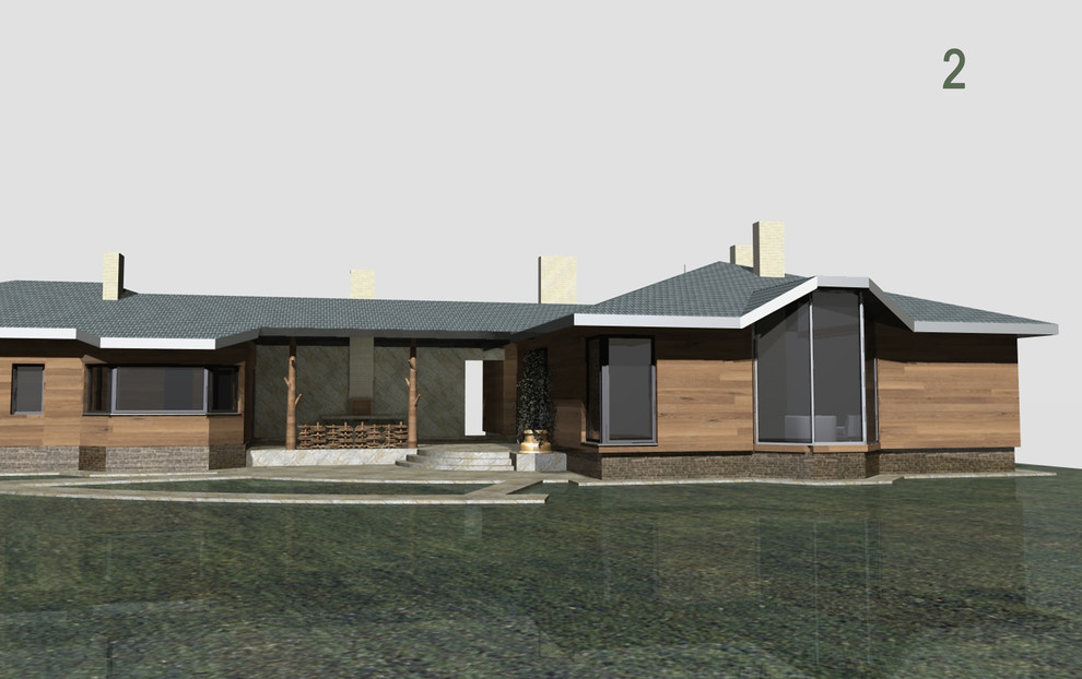 Загородный дом. Брест. Беларусь. 2015 год.