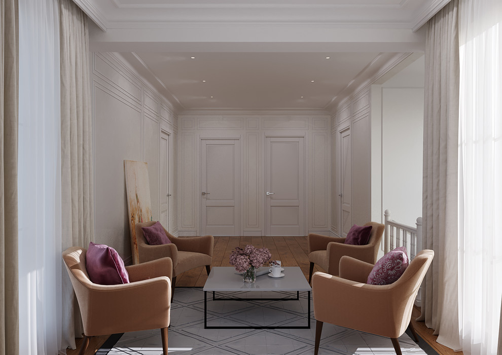 Проект интерьера загородного дома 175 кв.м в Воронежской обл.