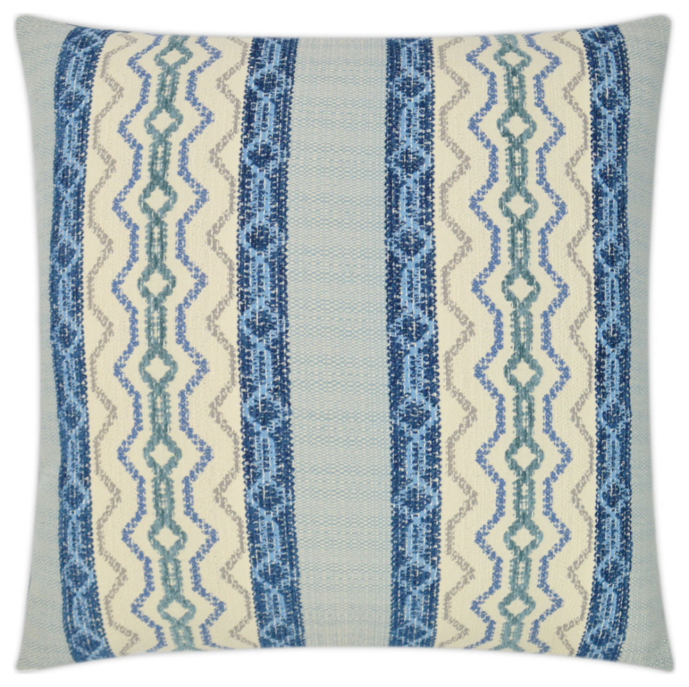 Chandler Pillow Waterfall, 24" x 24" Contemporary Decorative