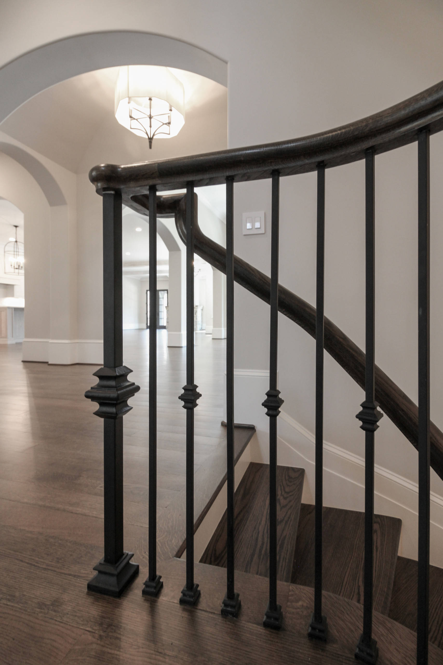 86_ Gorgeous Floating Curved Staircase, McLean VA 22066