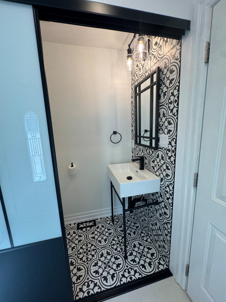 Oakville Closet to Powder Room Conversion