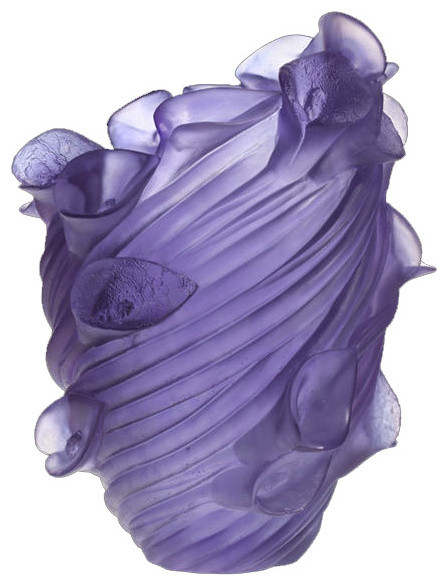 Daum Arum Vase Ultraviolet 40cm