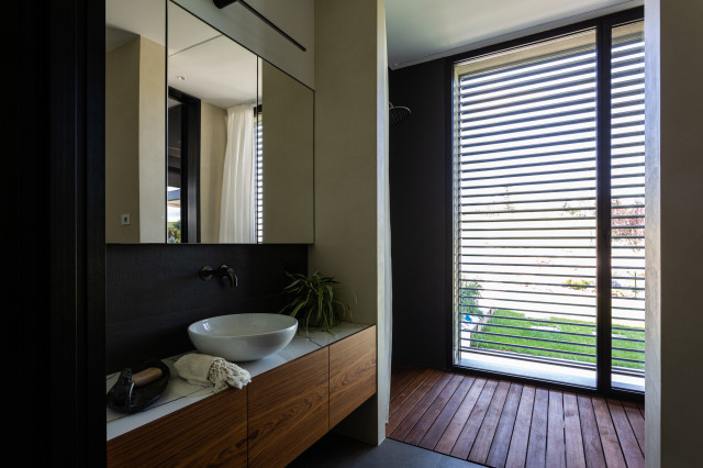 CASA CON BELLA VISTA contemporain-salle-de-bain