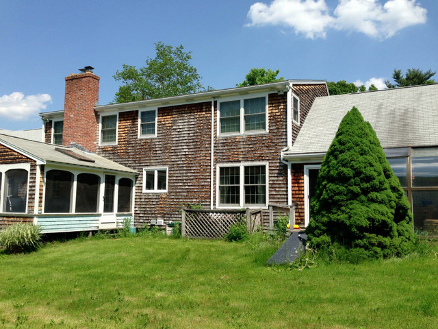 Back Yard Deck transitional