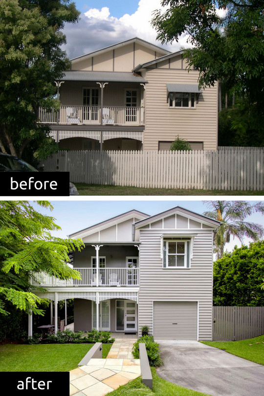 Before/after: Hawthorne Queenslander renovation | Houzz AU