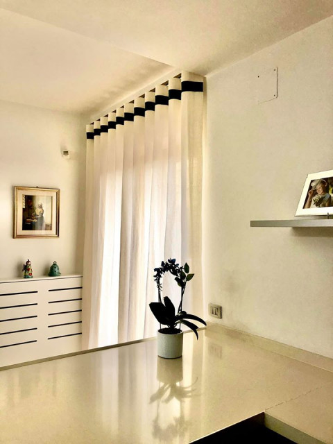 White and black modern-kitchen