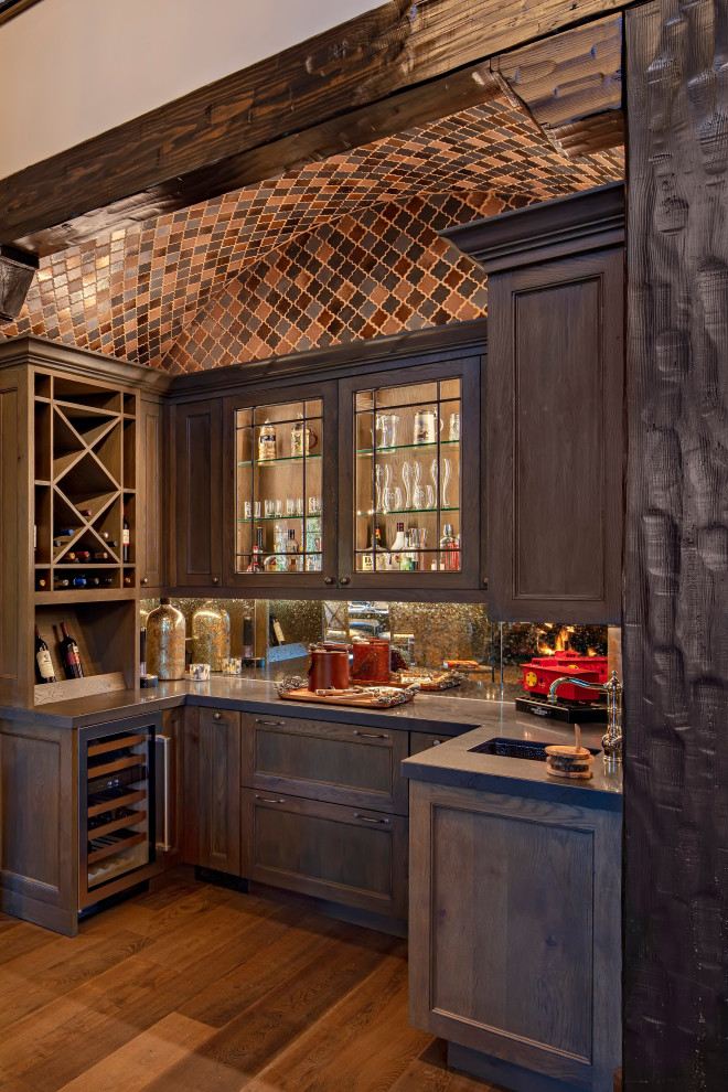 Home bar - home bar idea in Phoenix