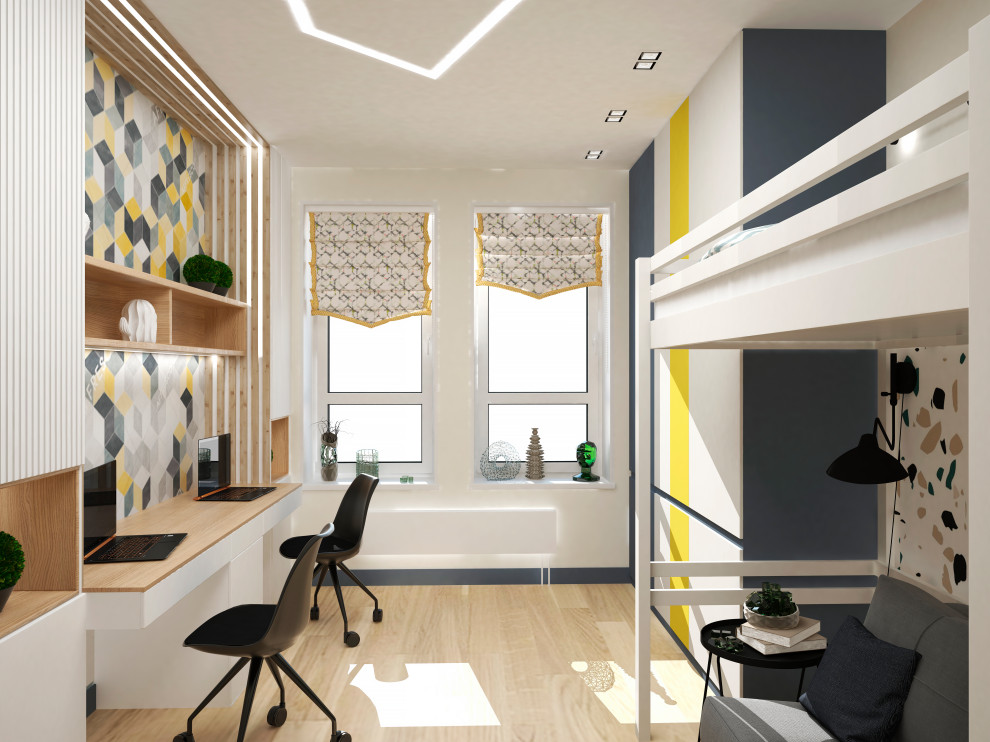 Квартира для семьи с тремя детьми "Стоун терапия"